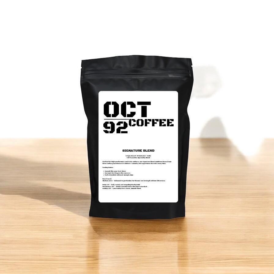 OCT92 Coffee specialty Arabica blend